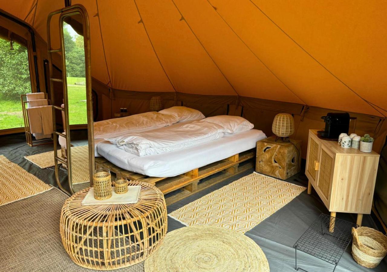 Hotel Glamping Bivak - Urban Gardens Gent Exterior foto