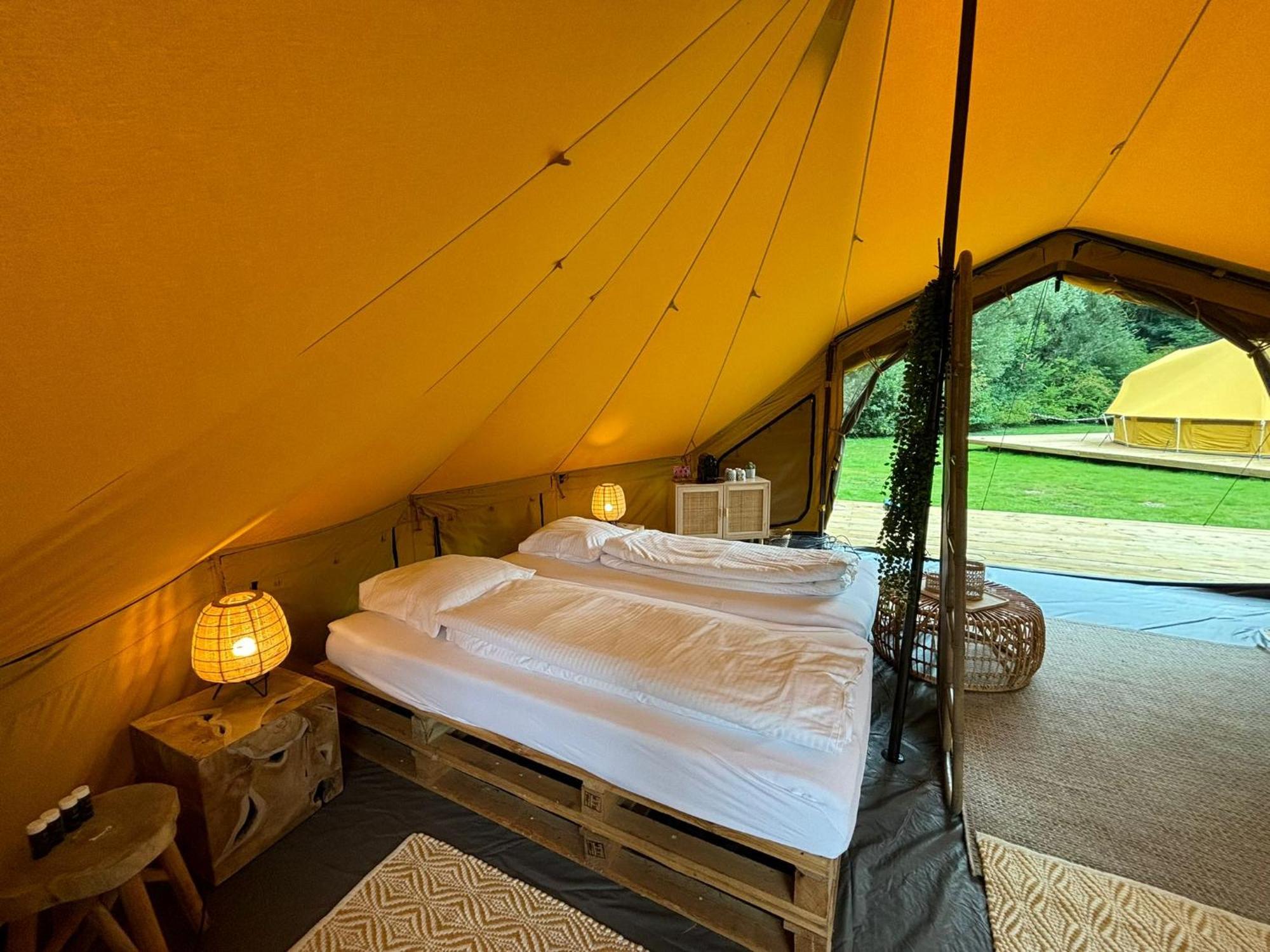 Hotel Glamping Bivak - Urban Gardens Gent Exterior foto